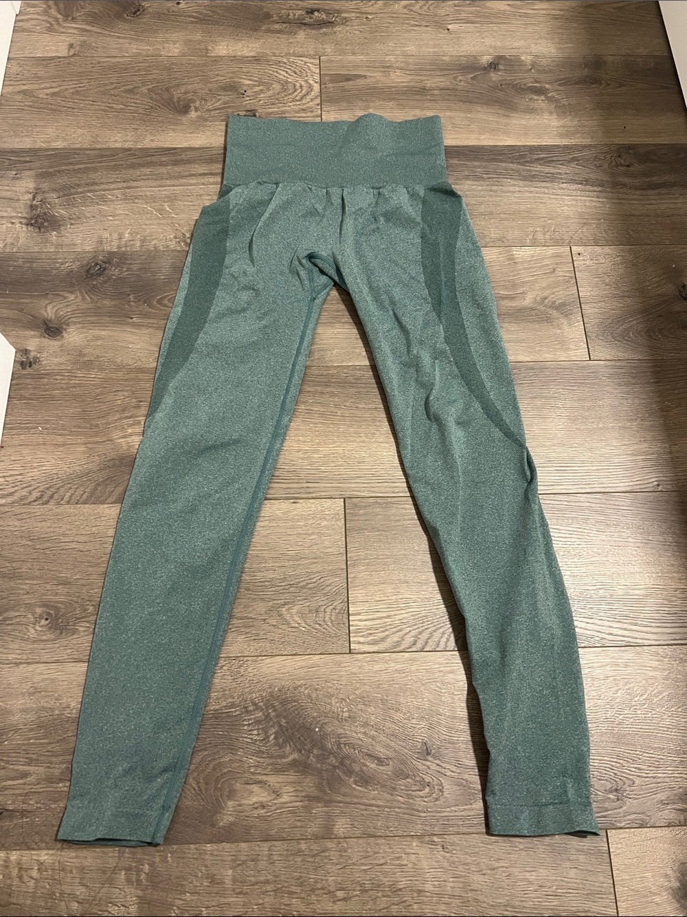 NVGTN High-Waist Seamless Leggings in Teal Green